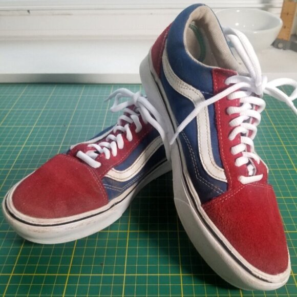 Vans Sneakers Skate Shoes Unisex Men 7 Women 8.5 Old Skool Comfy Cush Low - Picture 3 of 16